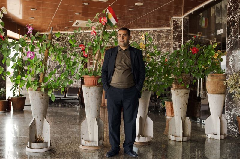 © Antonio Zambardino - Mr. Sarxel. President of The Memorial of the Halabja Gas attack that occured on 16/3/1988