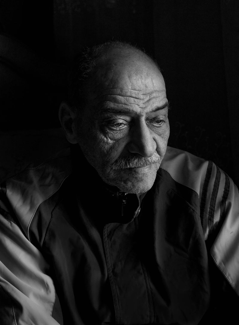 © Lamees Saleh Sharaf Eldin - Mohamed, the father, 75 years old, in Al Wardeyan, Alexandria.