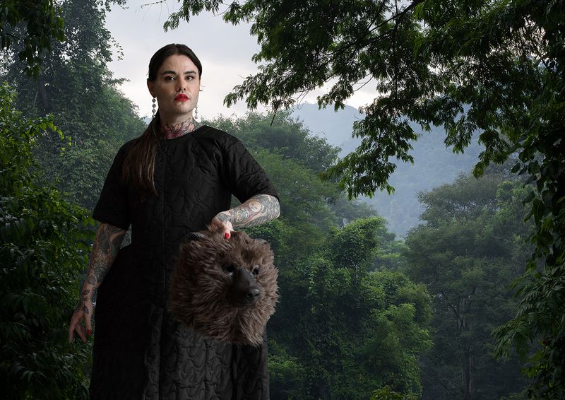 © Camila Falcão - Image from the The Man Does Not Exist photography project