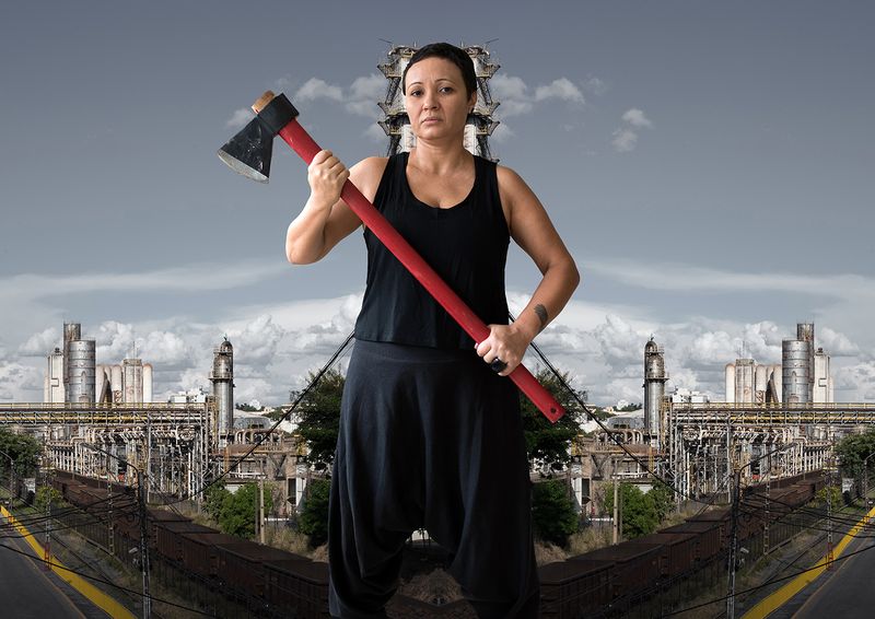 © Camila Falcão - Image from the The Man Does Not Exist photography project