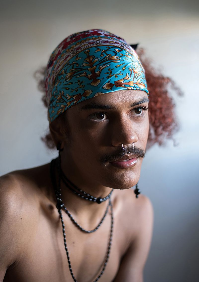 © Camila Falcão - Havenna shows off her mustache