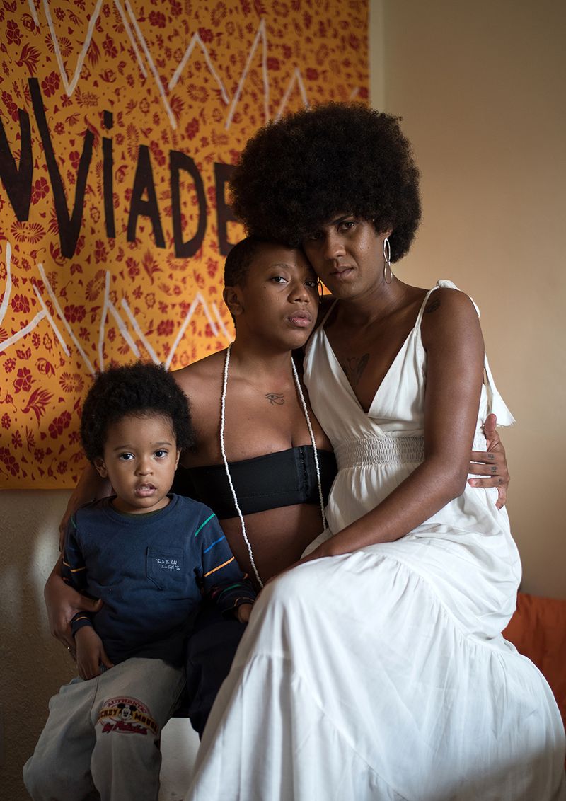 © Camila Falcão - All Ice, his wife Matuzza, producer, and Malcolm now form a trans-centered family