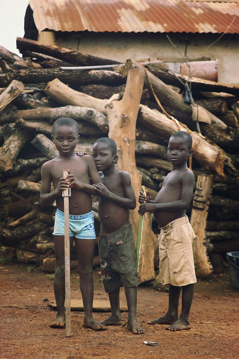 © Natalia Kovachevski - "Children of Sotouboua", playing in the streets