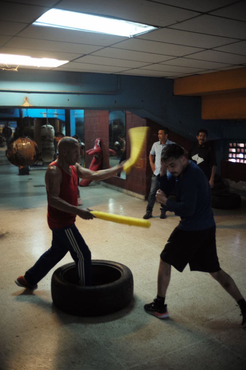 © jose Menendez - Image from the "Con el jab alante" (With the jab forward) photography project