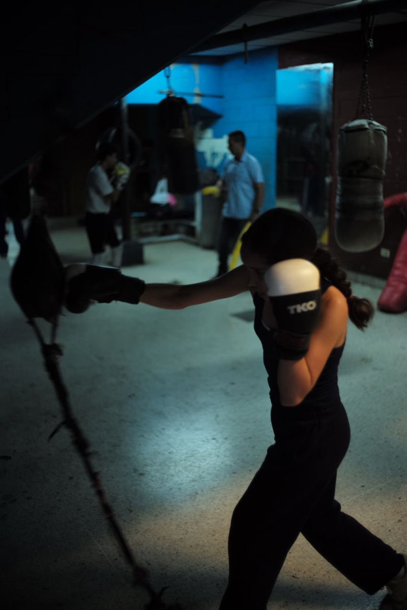 © jose Menendez - Image from the "Con el jab alante" (With the jab forward) photography project