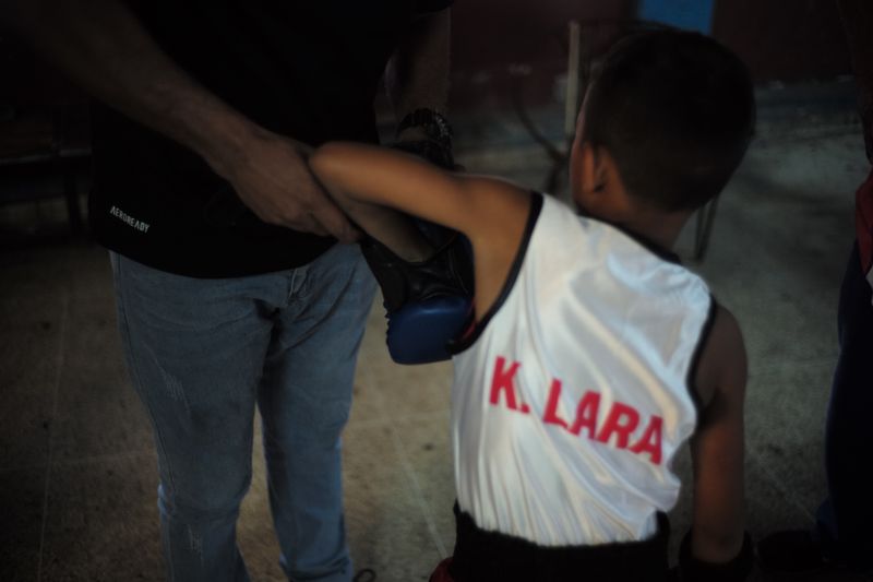 © jose Menendez - Image from the "Con el jab alante" (With the jab forward) photography project