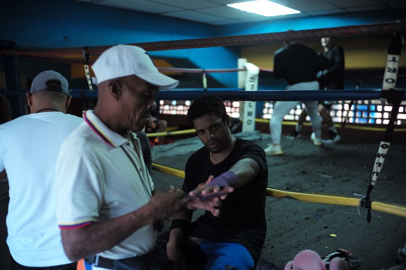 © jose Menendez - Image from the "Con el jab alante" (With the jab forward) photography project