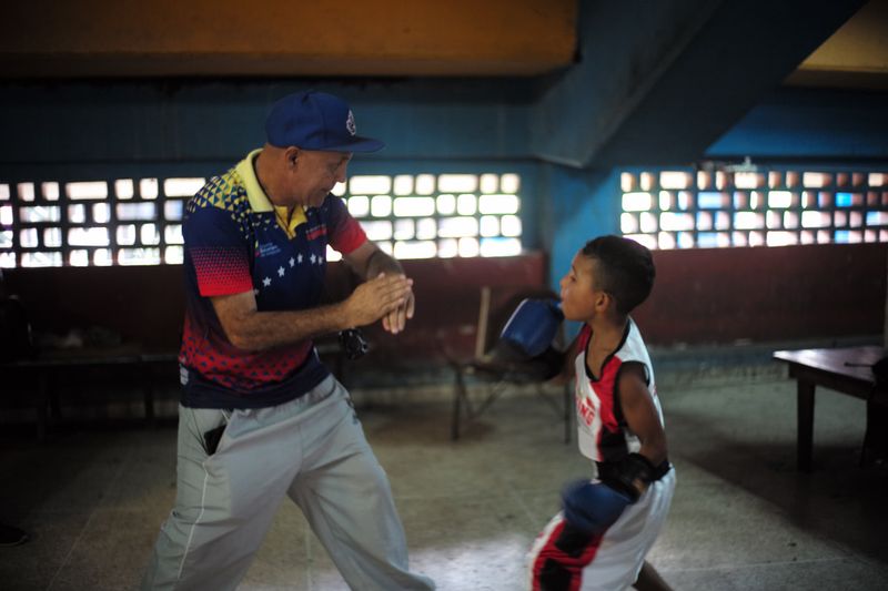 © jose Menendez - Image from the "Con el jab alante" (With the jab forward) photography project