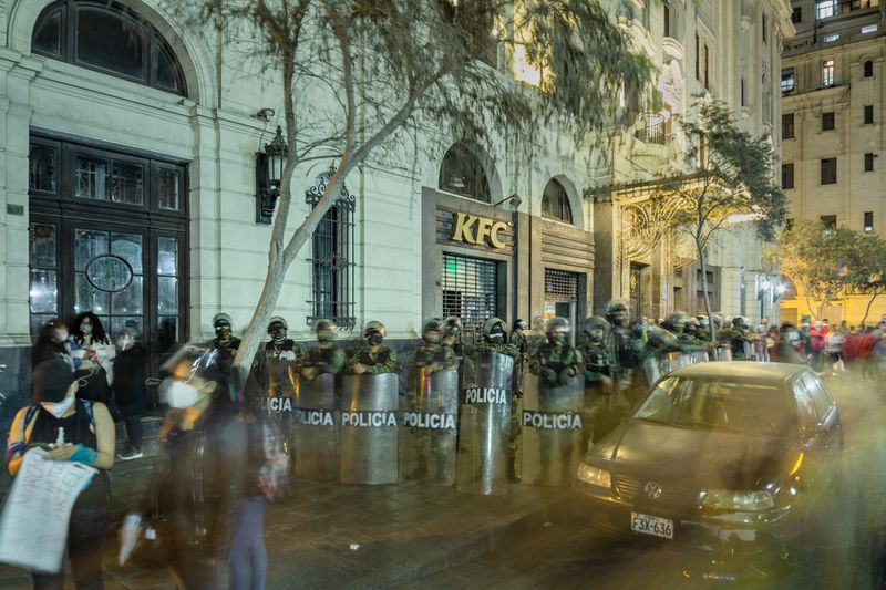 © David Martín Huamaní Bedoya - Image from the LANDSCAPES OF A PROTEST (SERIES LIMA III) photography project