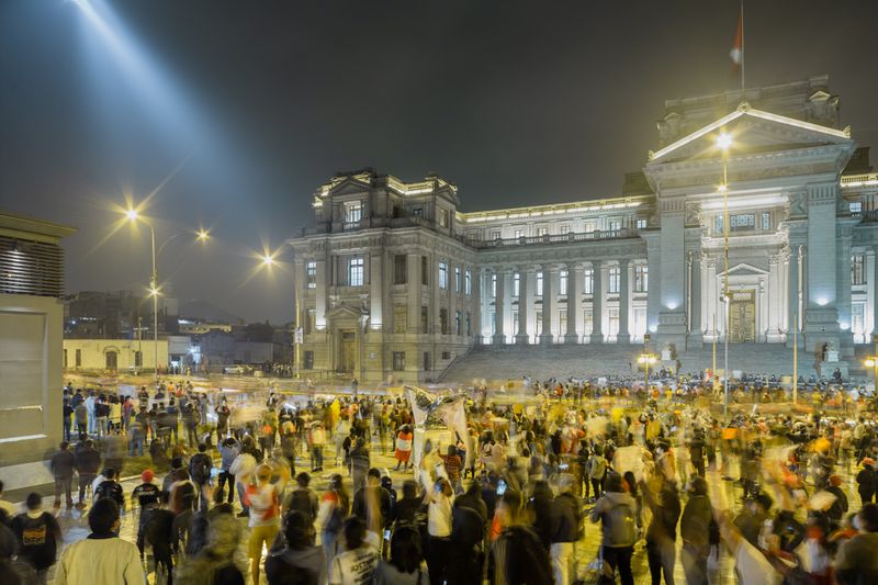 © David Martín Huamaní Bedoya - Image from the LANDSCAPES OF A PROTEST (SERIES LIMA III) photography project