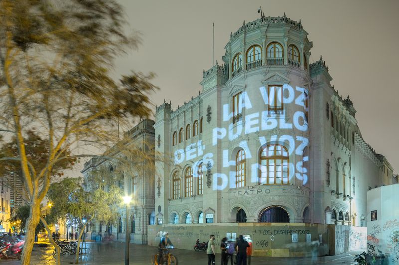 © David Martín Huamaní Bedoya - Image from the LANDSCAPES OF A PROTEST (SERIES LIMA III) photography project