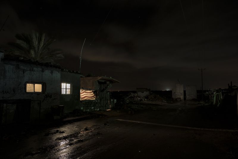 © Gianluca Panella - Image from the Gaza BlackOut photography project