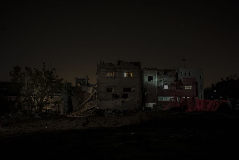 © Gianluca Panella - Image from the Gaza BlackOut photography project