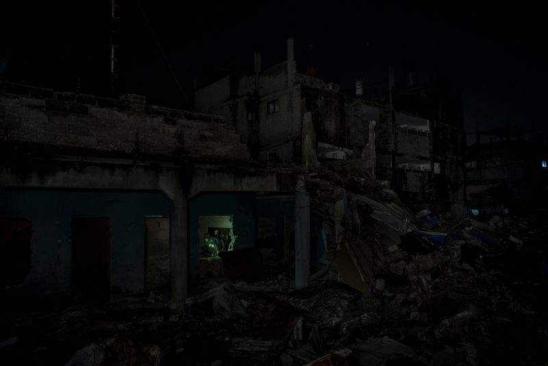 © Gianluca Panella - Image from the Gaza BlackOut photography project