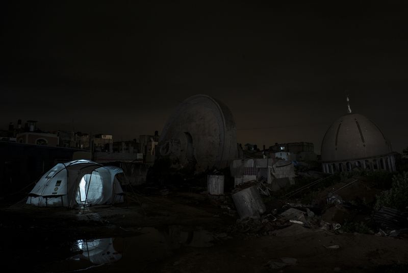 © Gianluca Panella - Image from the Gaza BlackOut photography project