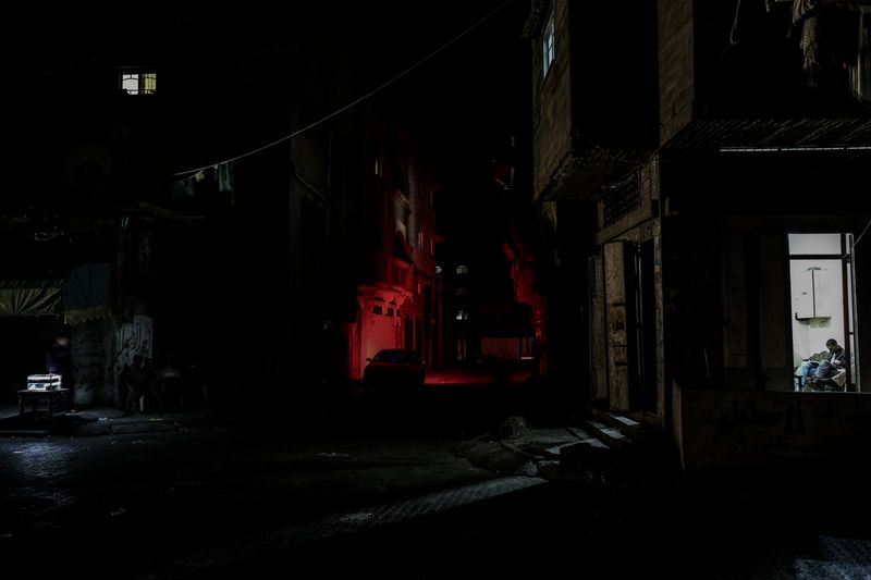 © Gianluca Panella - Image from the Gaza BlackOut photography project