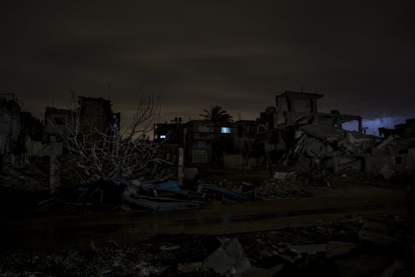 © Gianluca Panella - Image from the Gaza BlackOut photography project
