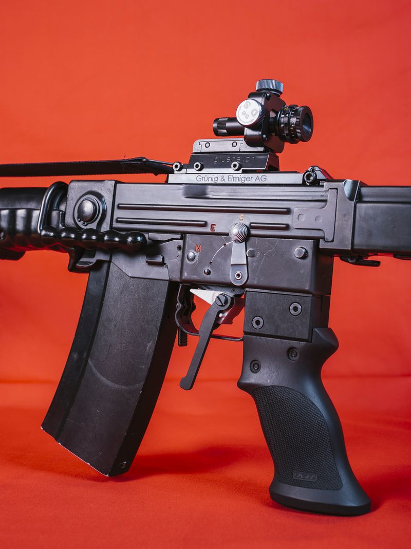 © Salvatore Vitale - An assault rifle customized for sport purposes.