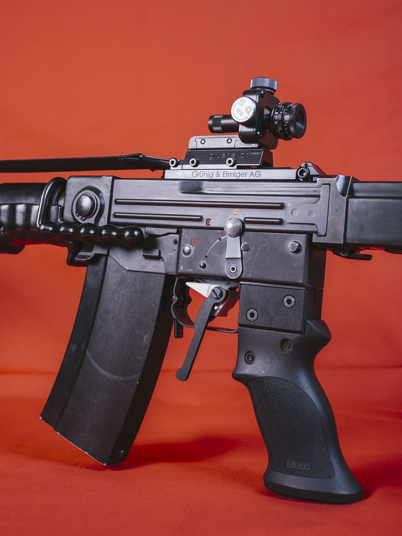 © Salvatore Vitale - An assault rifle customized for sport purposes.