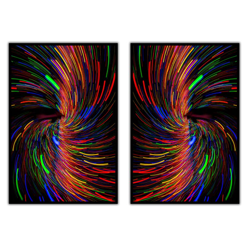 © JP Miles - Location: London, UK. Artwork ID: 211101-8041(in diptych)