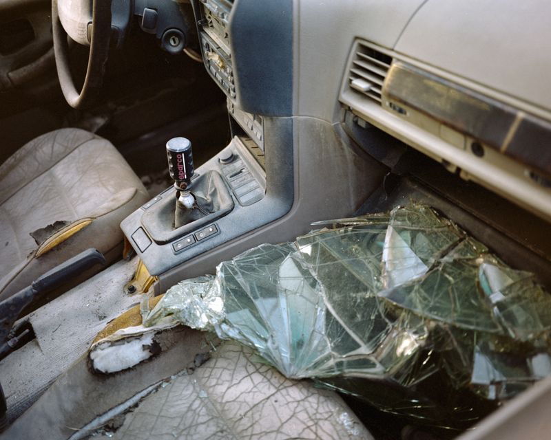 © Jialong Yang - Untitled (broken car window)