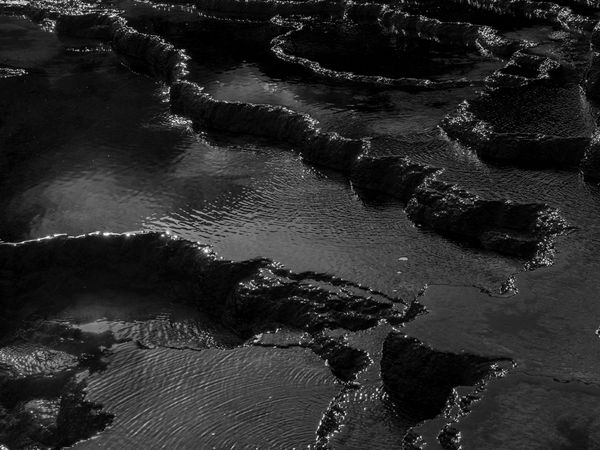 © Melissa Catanese - Travertine Terraces, Mammoth Hot Springs, Yellowstone
