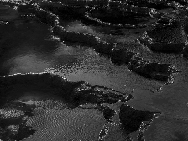 © Melissa Catanese - Travertine Terraces, Mammoth Hot Springs, Yellowstone