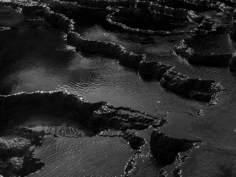 © Melissa Catanese - Travertine Terraces, Mammoth Hot Springs, Yellowstone