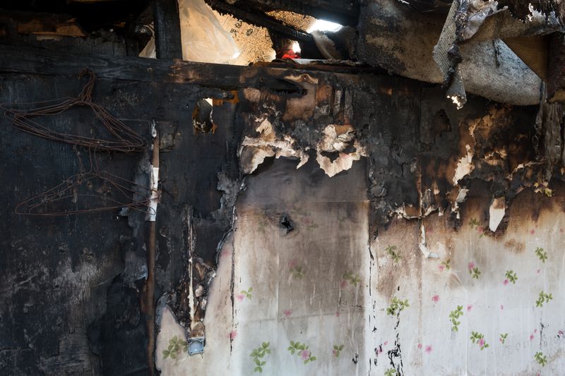 © Soohyun Kim - Burned Wall, 2014