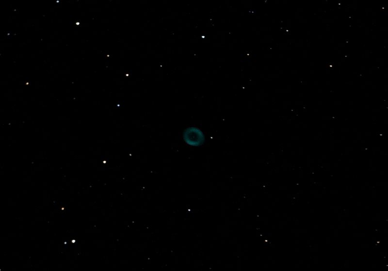 © Aslan Noorghasemi - Ring Nebula (M57), Canon EOS 350D, 2000mm, ISO 1600