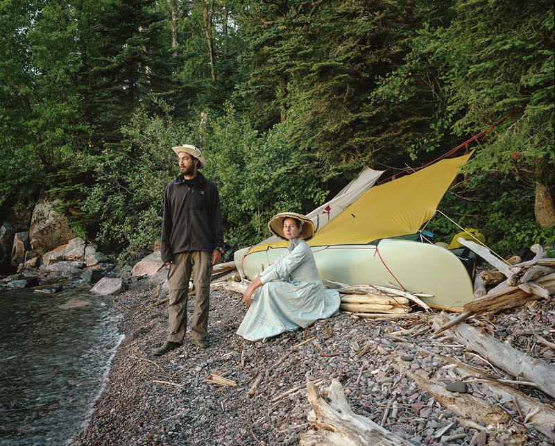 © Naomi Harris - Image from the I, Voyageur...In Search of Frances Anne Hopkins photography project