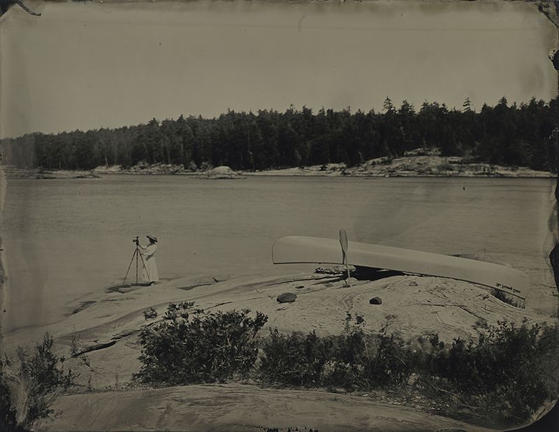 © Naomi Harris - Image from the I, Voyageur...In Search of Frances Anne Hopkins photography project