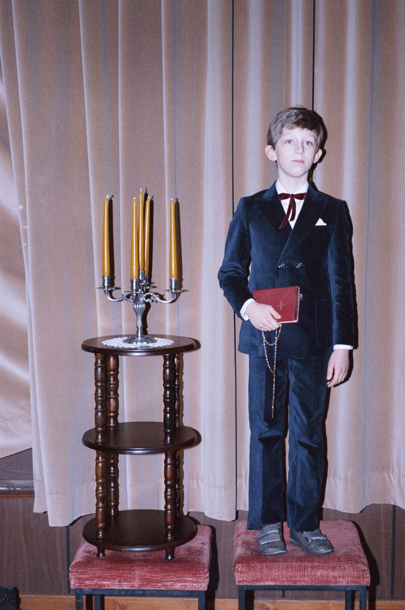 © Giulia Thinnes - Me being taken a photo of for my first sacrament