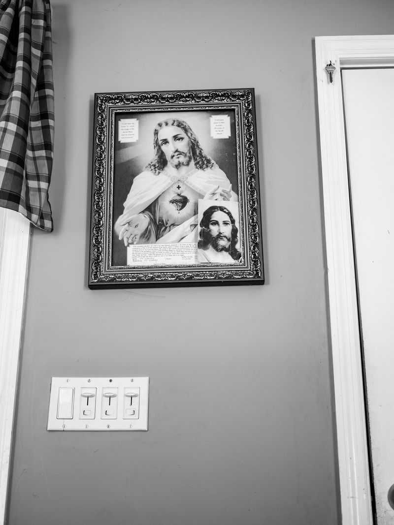 ©   - Sacred heart in my parents' living room