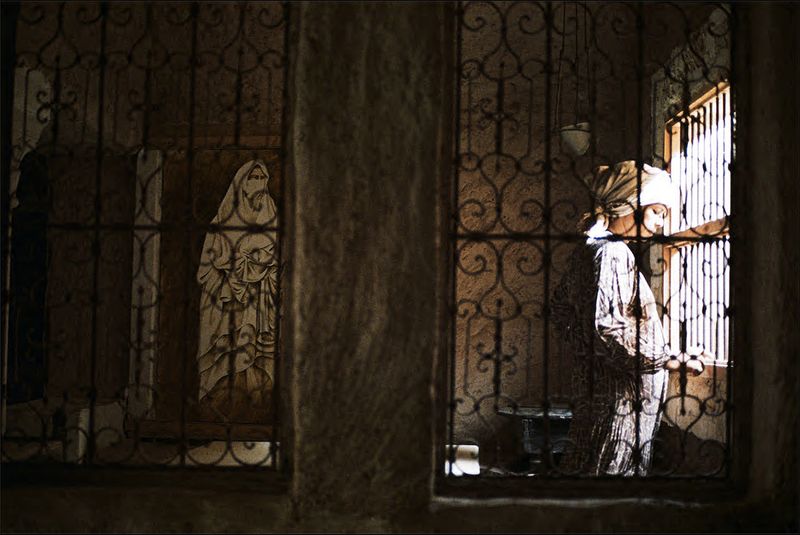 © Farida Hamak - ©Farida Hamak /Regard Sud galerie. De ma chambre, Terre d’Oasis, Midoun Djerba, Tunisie, 2024.