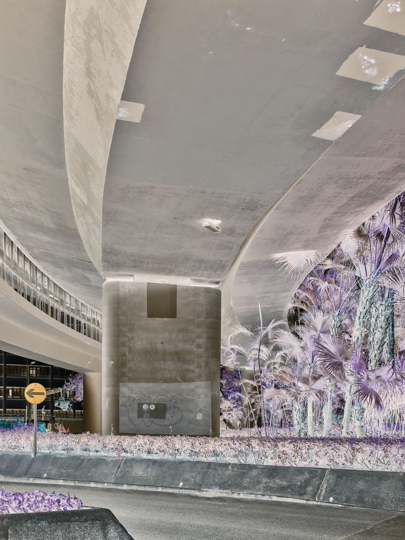 © Jimmy Lee - Grey Paint covered up the traces of a slogan under the bridge.