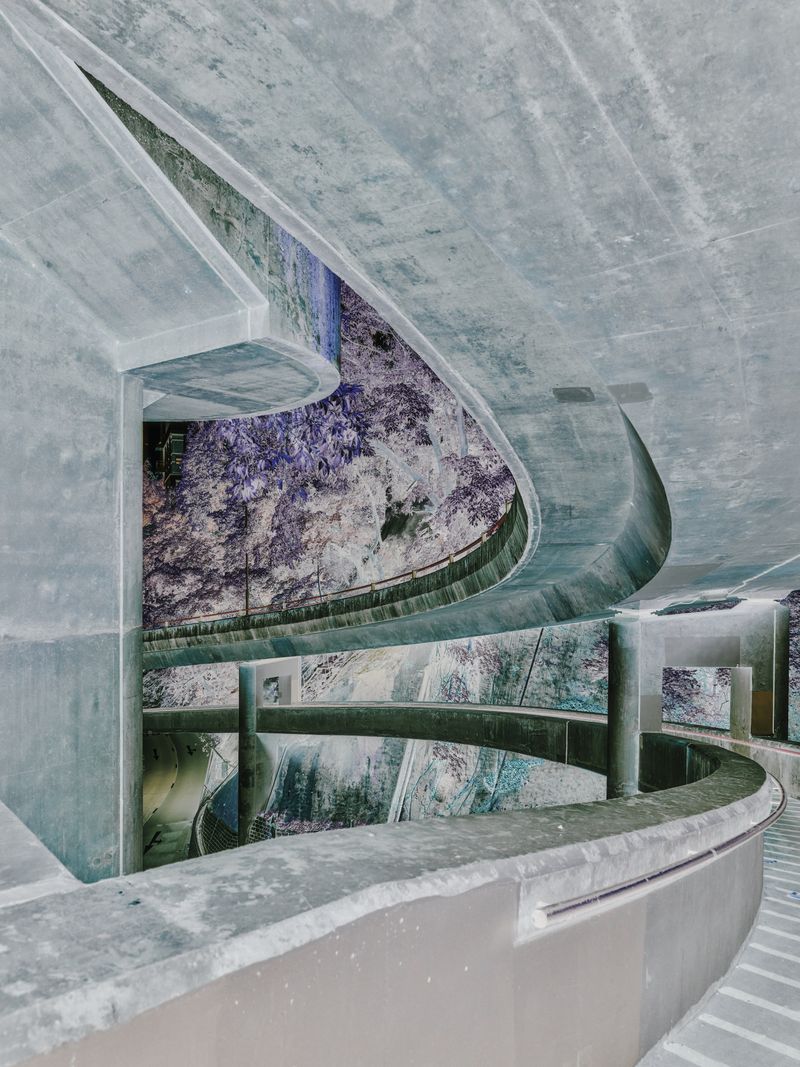 © Jimmy Lee - Grey Paint covered up the traces of a slogan under the bridge.