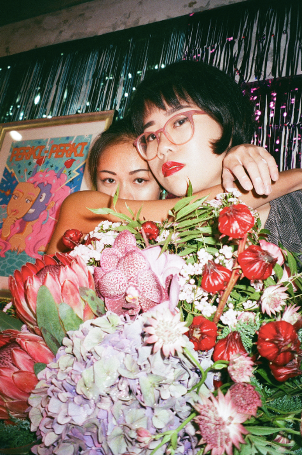 © Yu Hsuan Chang - G-Book: Ruby and Rachel's exhibition. A couple of artists holding an exhibition