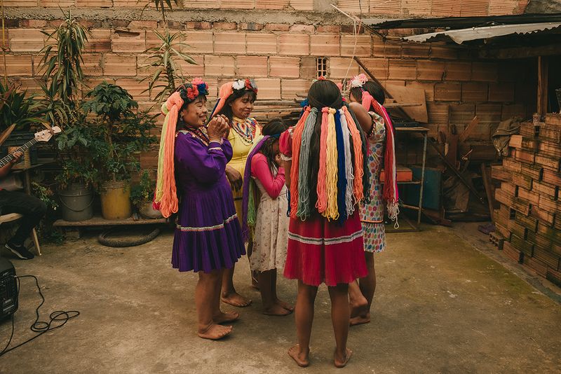 © Nicolás Bernal - Image from the Ambachacke émbera chamí (The Mountain People Family) photography project