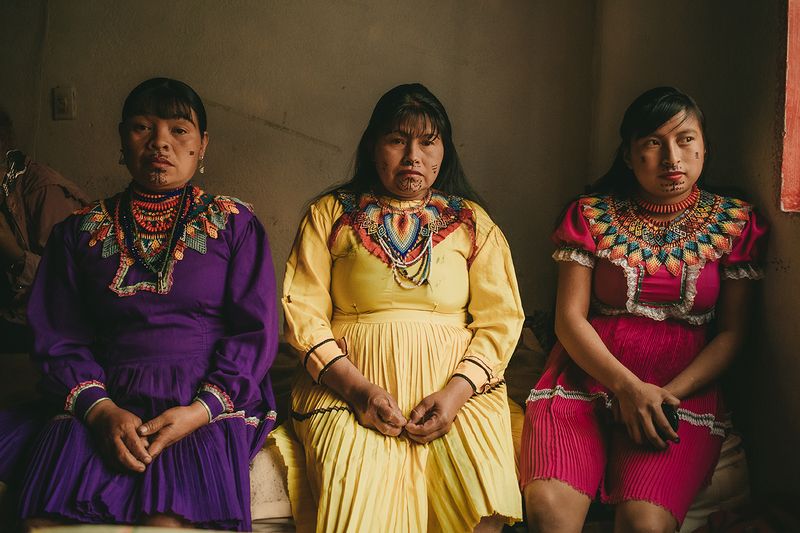© Nicolás Bernal - Image from the Ambachacke émbera chamí (The Mountain People Family) photography project