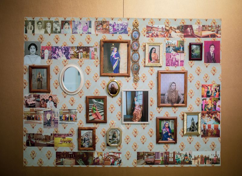 © Maryam Wahid - Installation of my photographs presented at Freerange Show, London- 2018.