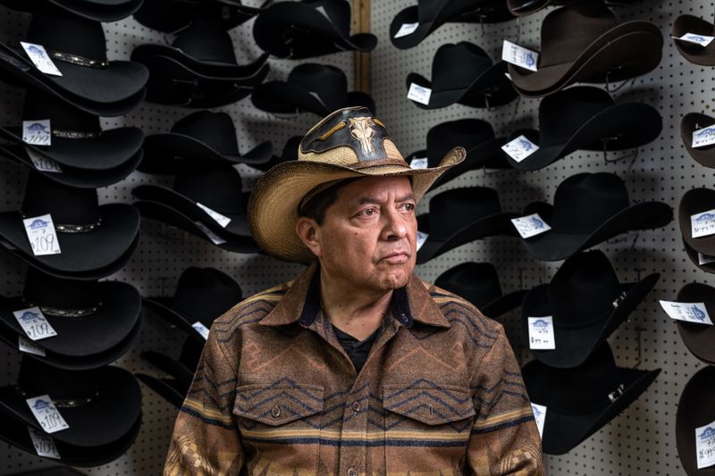 © Jonathan Michael Castillo - Richard, Alcala's Western Wear, Chicago (West Town) #1 - 2022