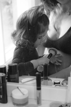 Framed behind closed doors