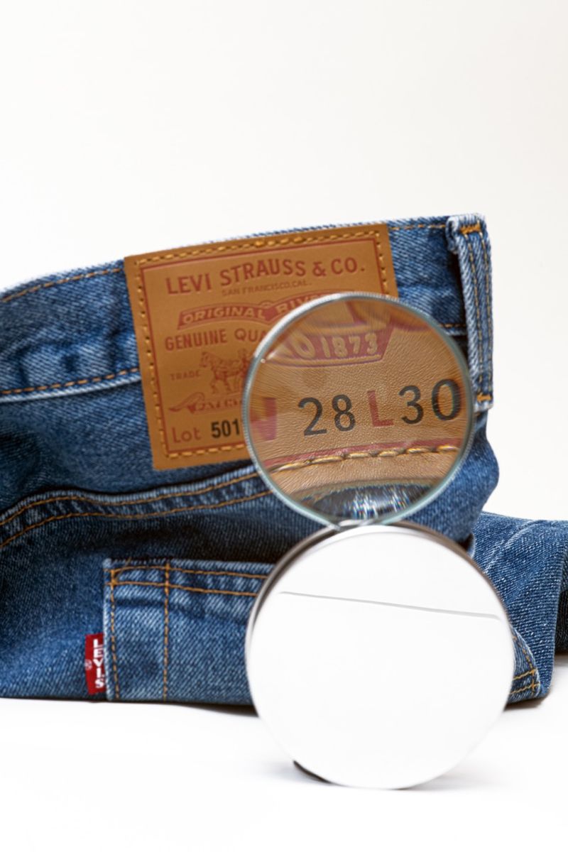 © Bella Cardim - Bella Cardim, It's all about the Number (from the Dysmorphia series), 2023.(150th anniversary of Levi's 501).