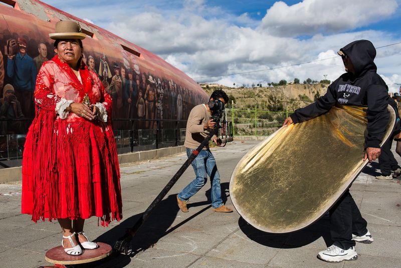 © Eduardo Leal - Image from the Cholita's Rise photography project