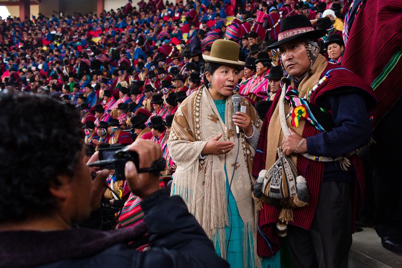 © Eduardo Leal - Image from the Cholita's Rise photography project