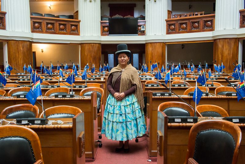 © Eduardo Leal - Image from the Cholita's Rise photography project