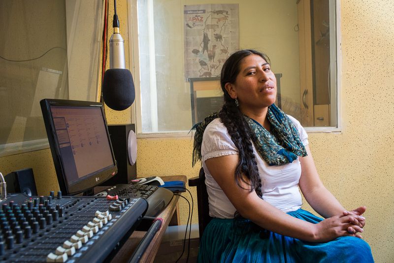 © Eduardo Leal - Image from the Cholita's Rise photography project