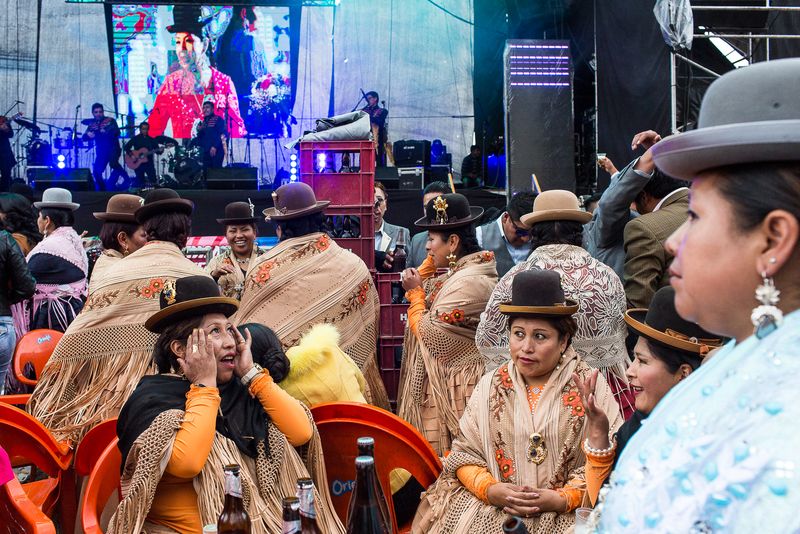 © Eduardo Leal - Image from the Cholita's Rise photography project