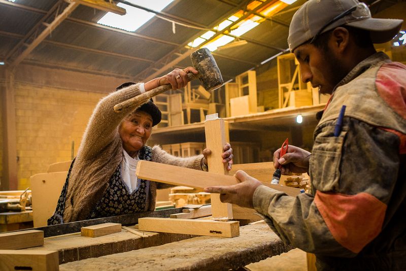 © Eduardo Leal - Image from the Cholita's Rise photography project